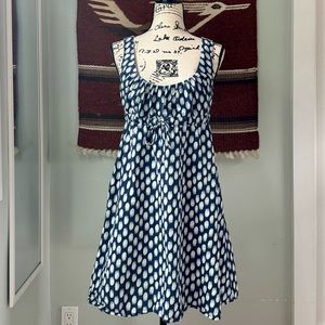 Patagonia Blue and White Patterned Dress